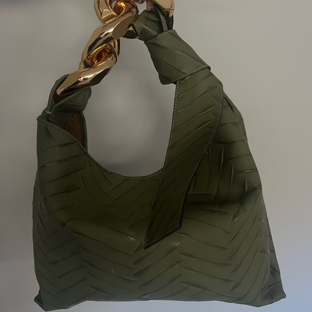 J. W. Anderson Olive Weave Hobo